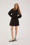 Vestido Curto Algodão Saia Balonê