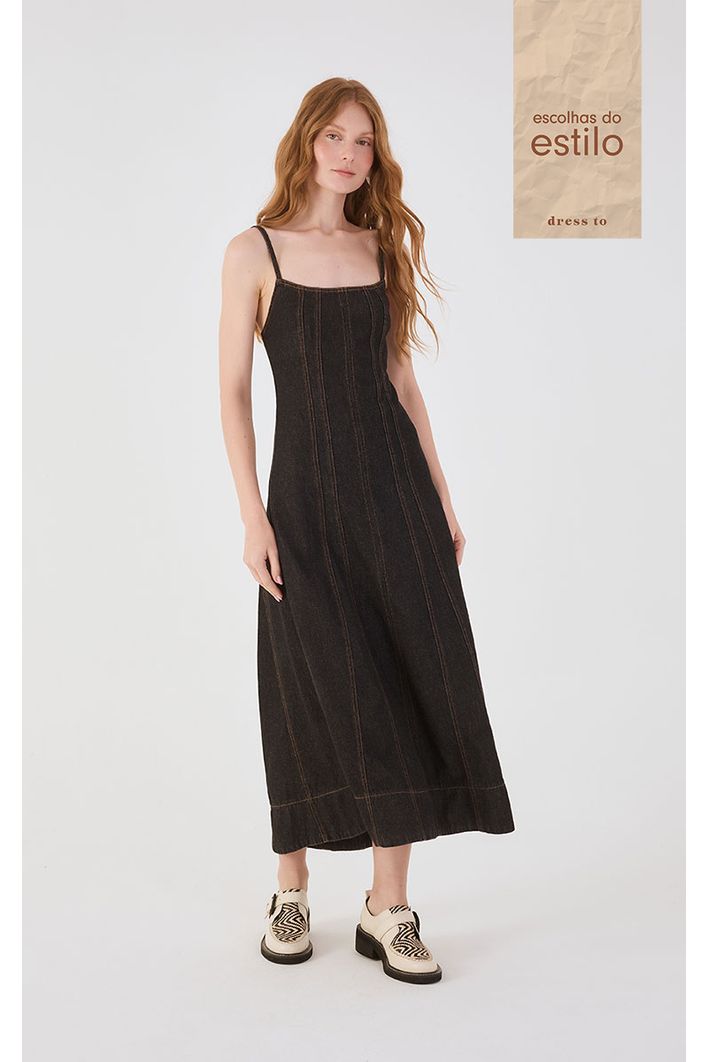 Vestido Jeans Black