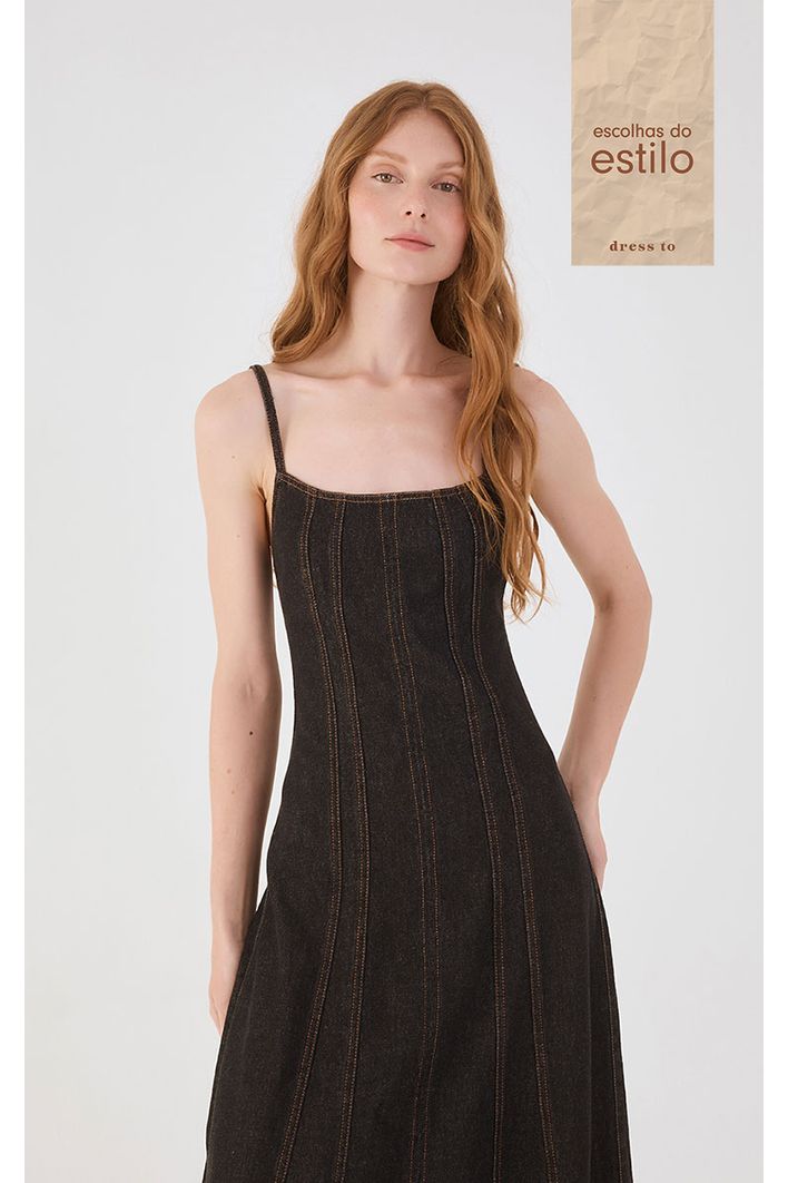 Vestido Jeans Black