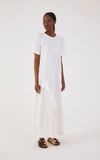 Vestido Recortes Com Tecido