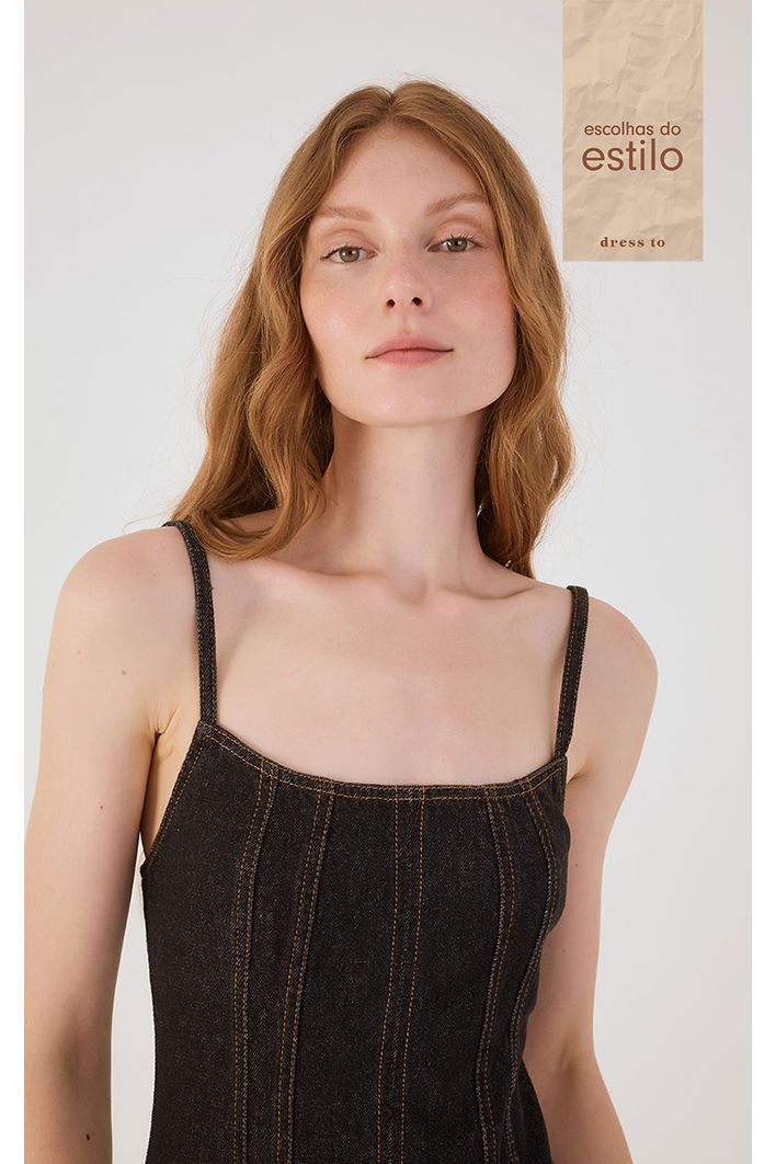 Vestido Jeans Black