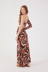 Vestido Cropped Tule Estampa Mormaço