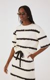 Cropped Moletom Estampa Beira Mar