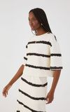 Cropped Moletom Estampa Beira Mar