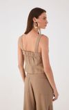 Blusa Linho Botões Frente