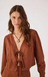 Blusa Amarrações Linho