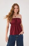 Blusa Algodão Sem Alça