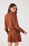 Blusa Amarrações Linho