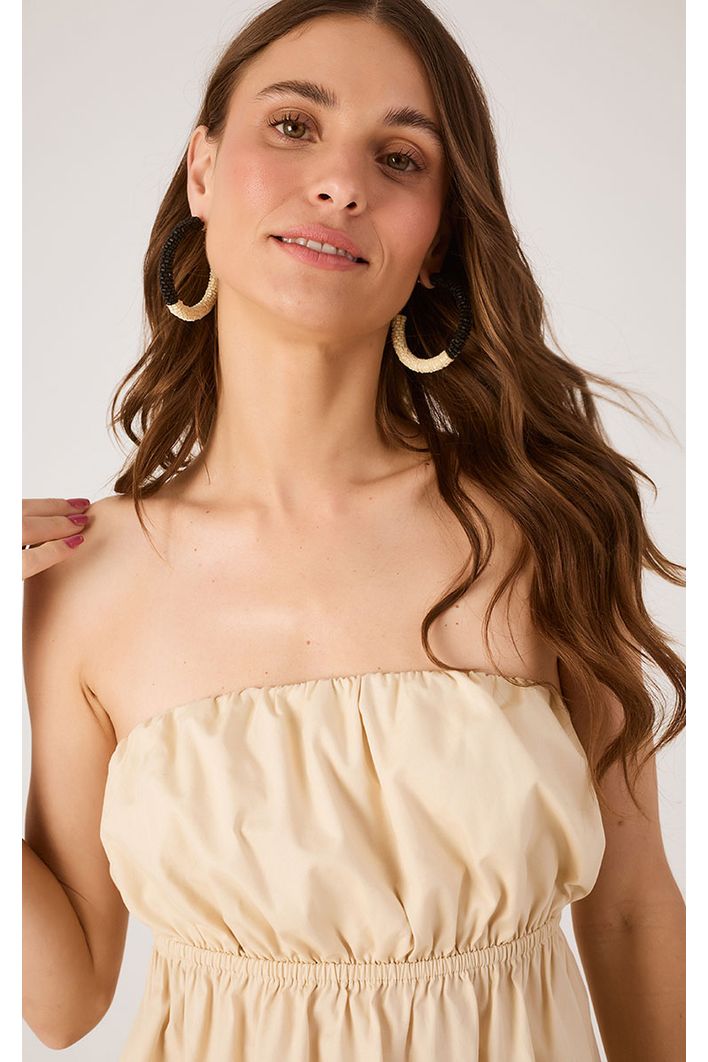 Blusa Algodão Sem Alça