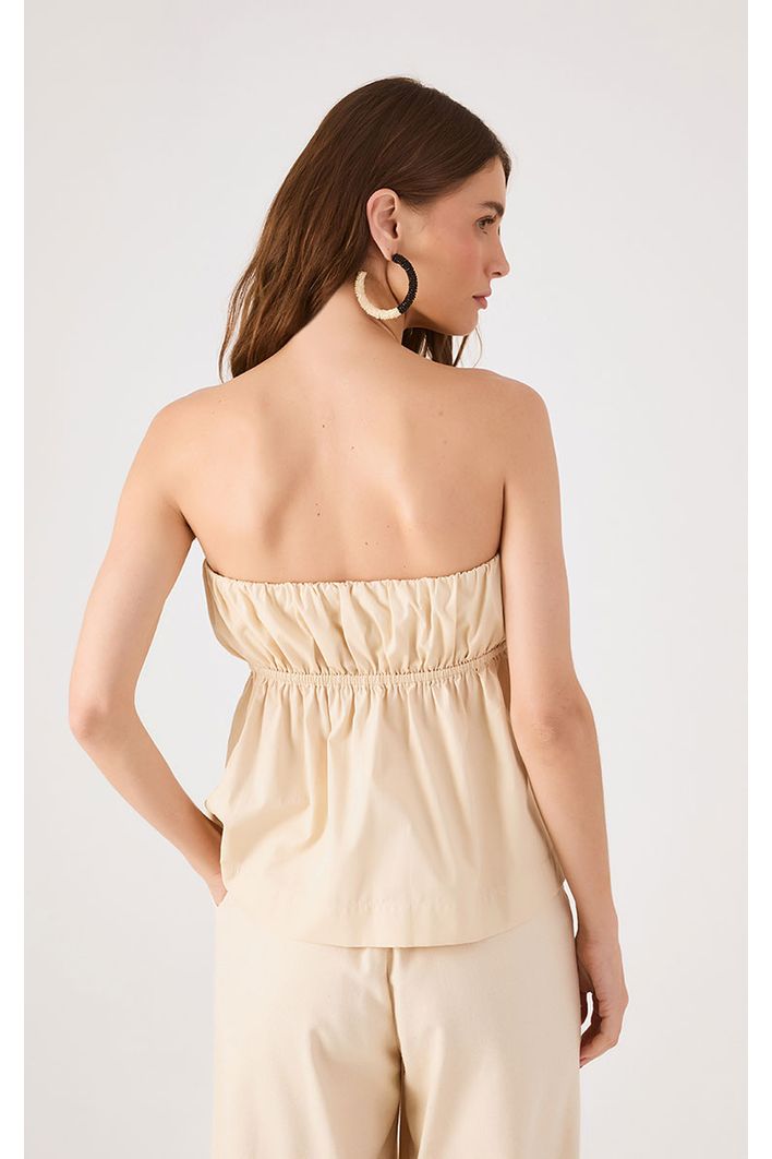 Blusa Algodão Sem Alça