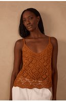 Blusa Tricot Detalhe Barra