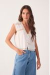 Blusa Voil Entremeio