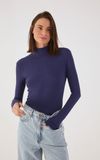 Blusa Básica Gola Alta