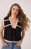 Blusa Voil Entremeio