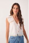 Blusa Voil Entremeio