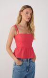 Blusa Algodao Alcinha Amarraçao