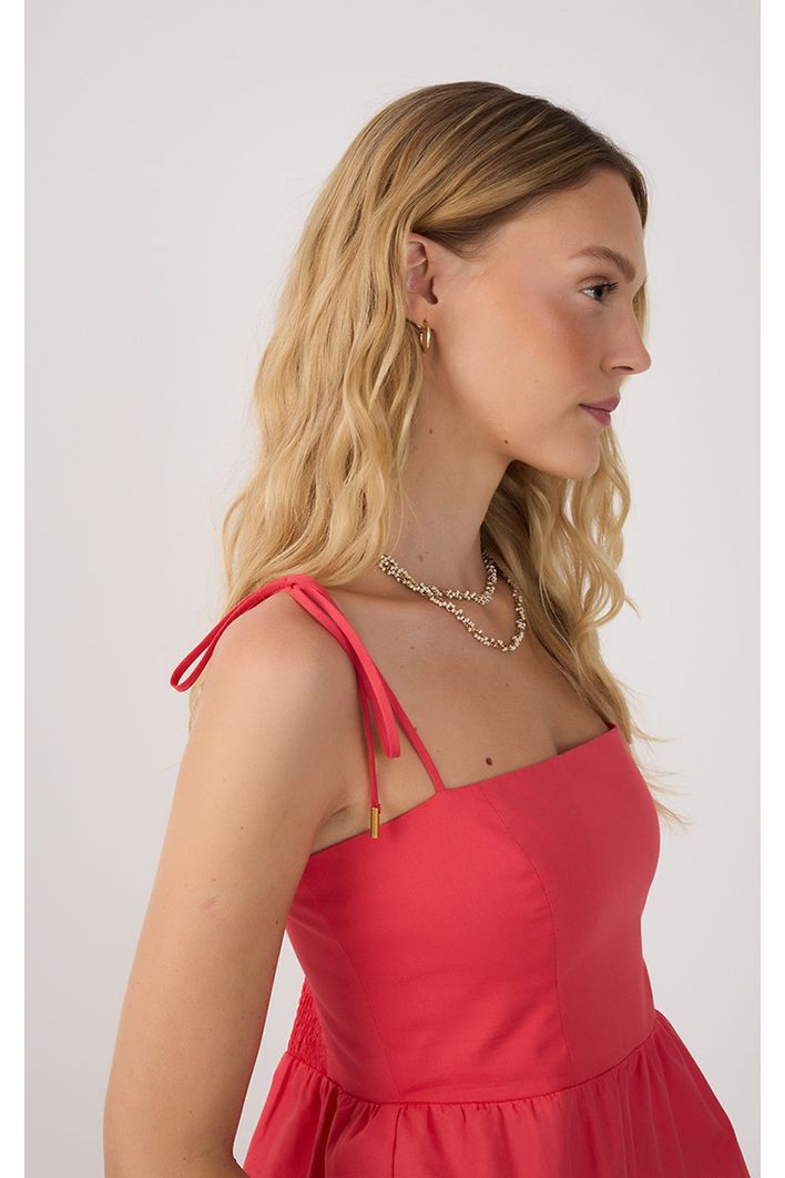 Blusa Algodao Alcinha Amarraçao