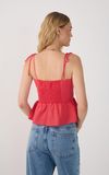 Blusa Algodao Alcinha Amarraçao