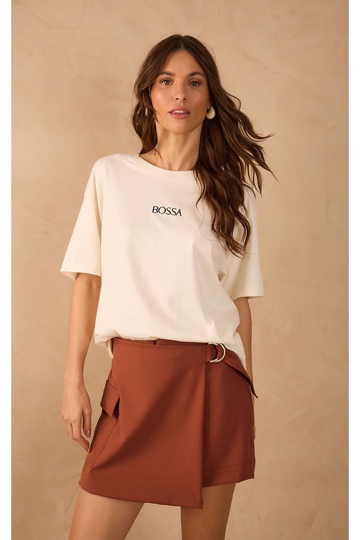 T-shirt Bordado Bossa