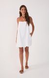 Vestido Curto Algodão Balonê