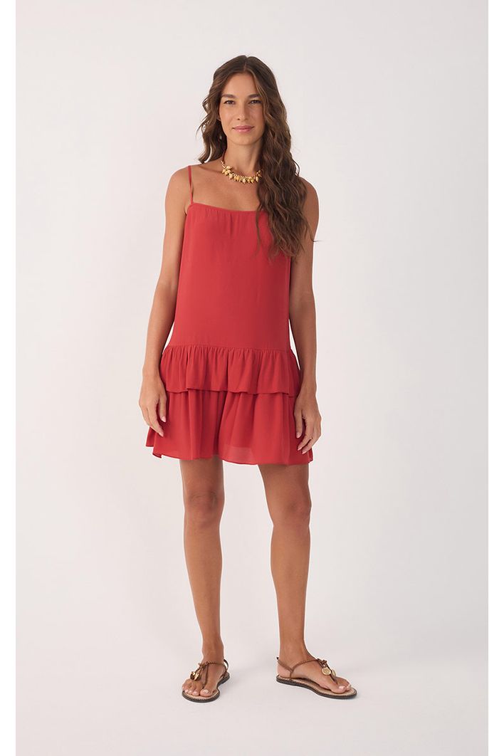 Vestido Curto Crepe Marias