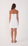 Vestido Curto Algodão Balonê