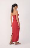 Vestido Midi Sem Alça