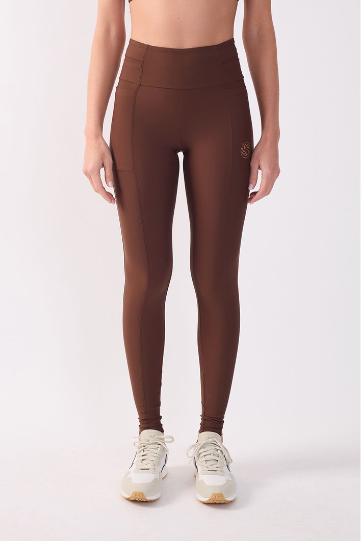 Calça de Compressão Com Multibolsos