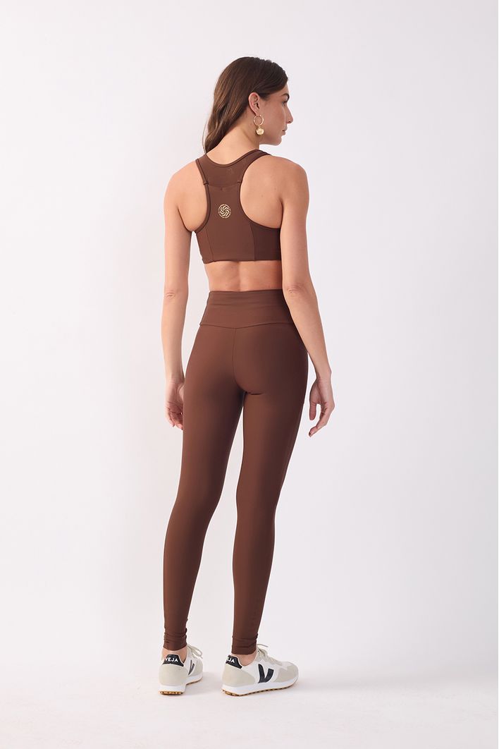 Calça de Compressão Com Multibolsos