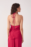 Blusa Crepe Frente Única