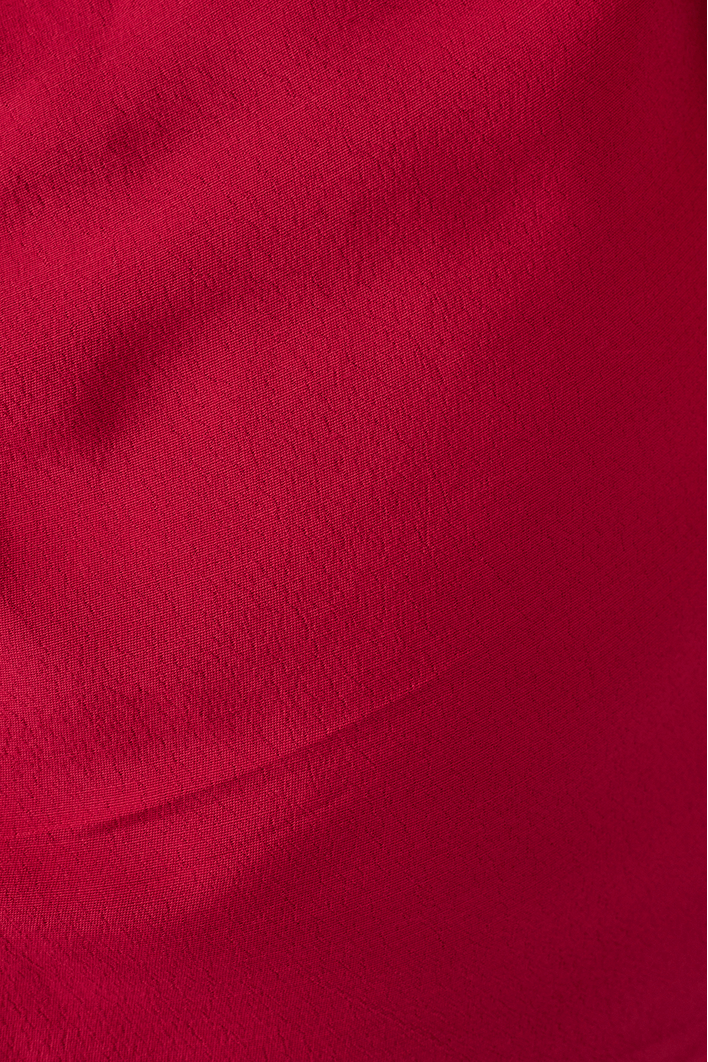 Blusa Crepe Frente Única