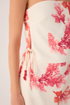 Blusa Linho Estampa Coral