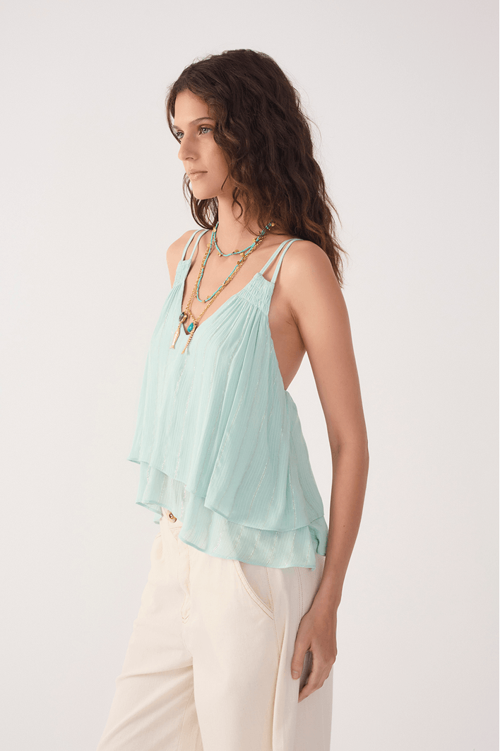 Blusa Lurex Camadas