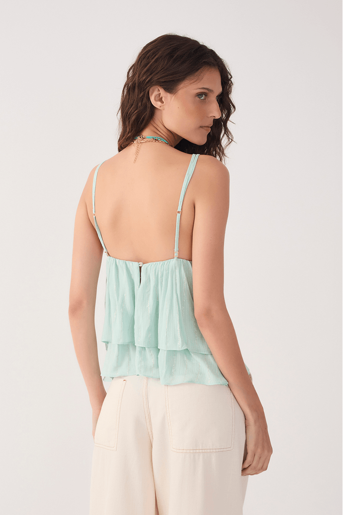 Blusa Lurex Camadas