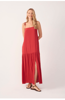 Vestido Longo Crepe Fenda