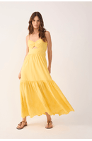 Vestido Cropped Algodão Bordado
