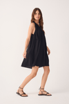 Vestido Curto Crepe Um Ombro Só