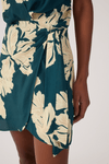 Vestido Estampa Pétala Verde