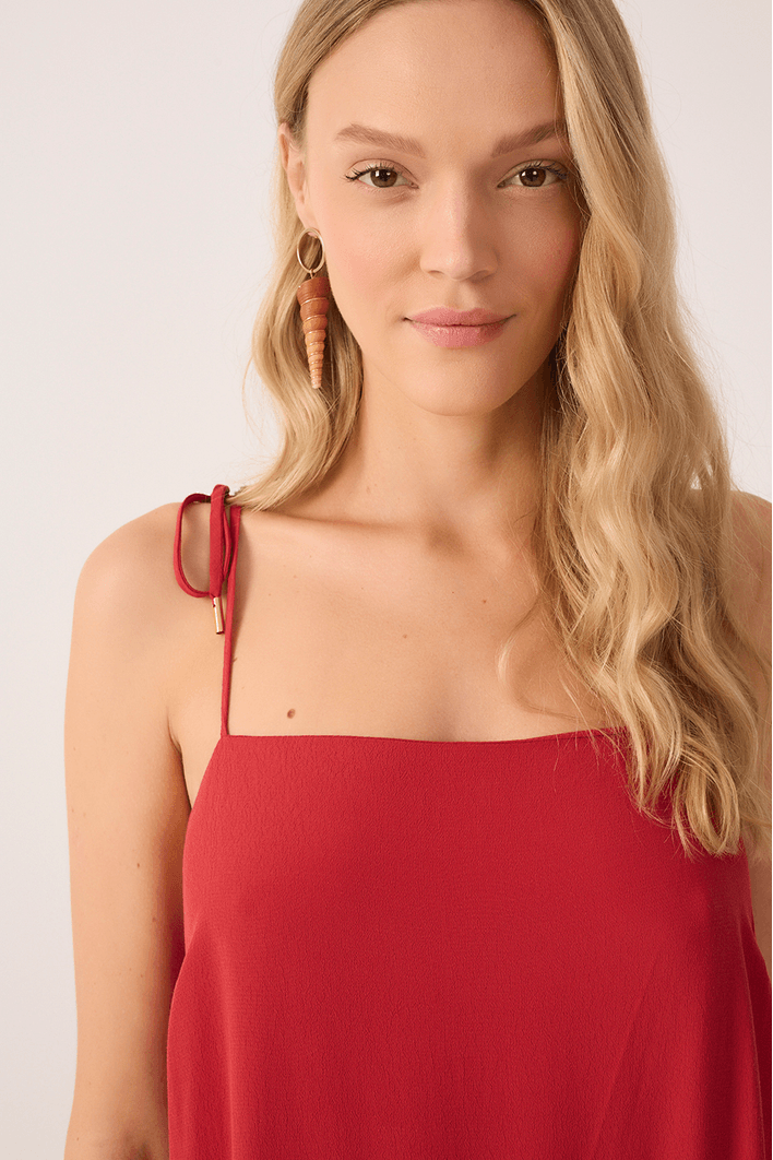 Vestido Longo Crepe Fenda