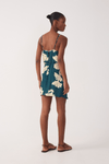 Vestido Estampa Pétala Verde