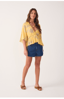 Short Jeans Regulagem Cós