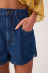 Short Jeans Regulagem Cós