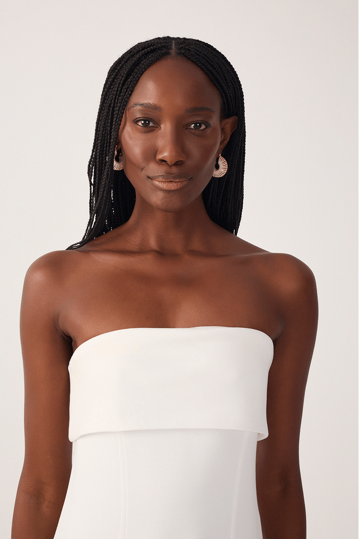 Vestido Tubo Sem Alça