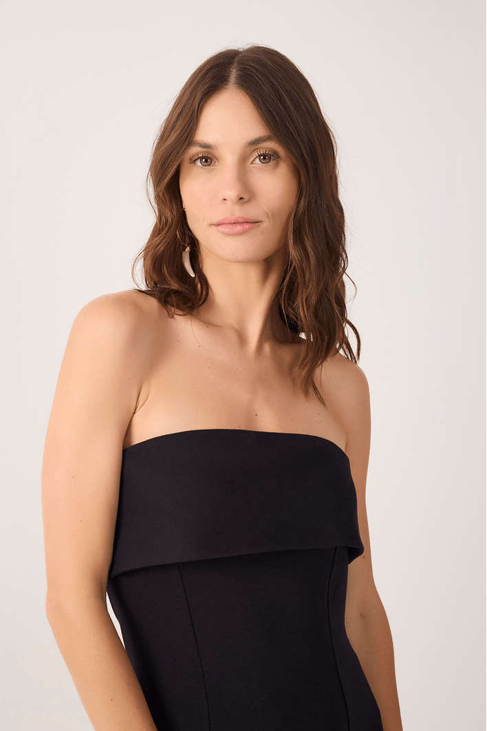 Vestido Tubo Sem Alça