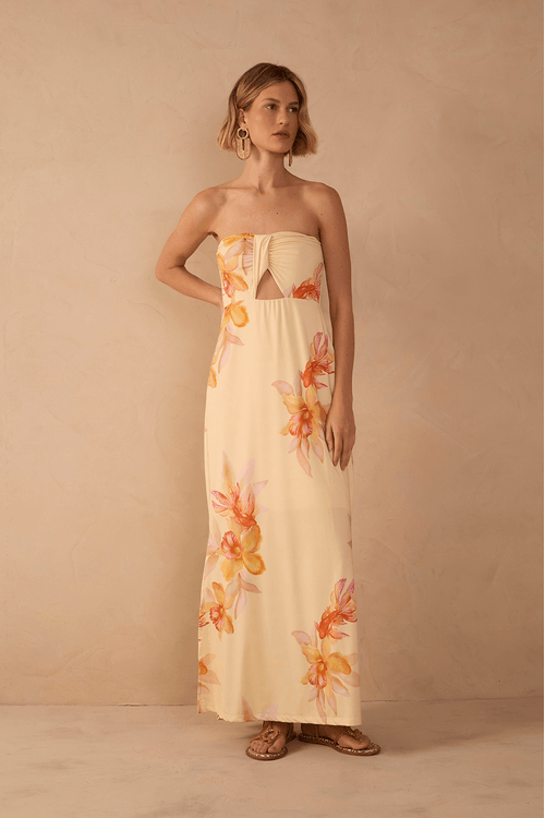 Vestido Jersey Estampa Beta