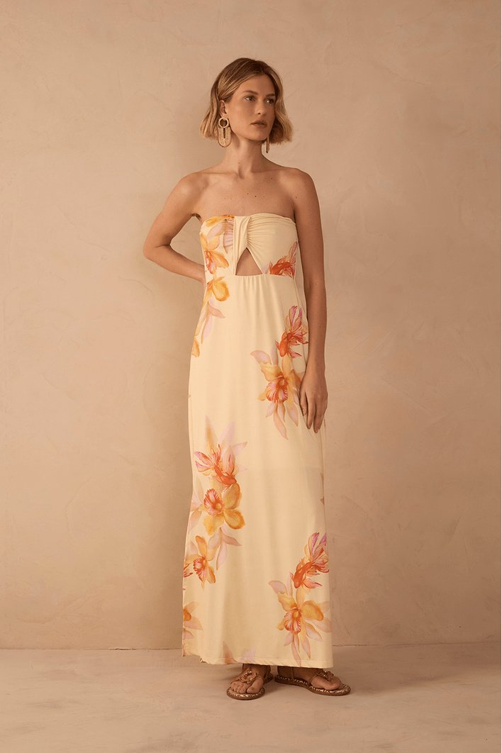 Vestido Jersey Estampa Beta