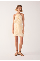 Vestido Curto Crepe Pareô