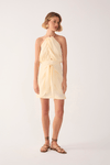 Vestido Curto Crepe Pareô