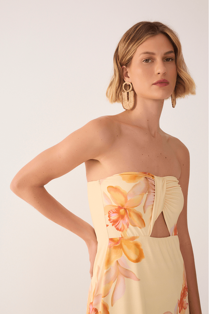 Vestido Jersey Estampa Beta