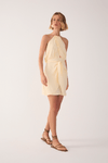 Vestido Curto Crepe Pareô